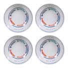 Conjunto 4 Tigelas Melamina 650ml Açaí Sopa Poke Mesa Posta
