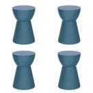 Conjunto 4 Unidades Banqueta Sili