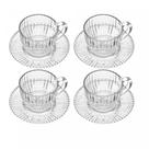Conjunto 4 Xícaras Café Cristal Imperatriz 110 ml - Wolff