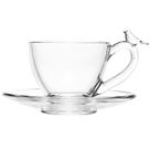 Conjunto 4 xícaras de cristal para café Bird Wolff 80 ml Conjunto 4 xícaras de cristal para café Bird Wolff 80 ml