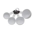 Conjunto 4 Xícaras Medidoras Branco Confeitaria KitchenAid