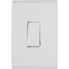 Conjunto 4x2 1 Interruptor Simples Tramontina Liz 10 A 250 V Branco