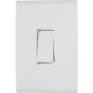 Conjunto 4x2 1 Interruptor Tramontina Liz 10 A 250 V Branco