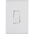 Conjunto 4x2 1 Pulsador Campainha Tramontina Liz 10 A 250 V Branco Conjunto 4x2 1 Pulsador Campainha Tramontina Liz 10 A 250 V Branco