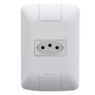 Conjunto 4x2 1 Tomada 2P+T 20A Br ARIA 57241013 TRAMONTINA