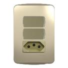 Conjunto 4X2 2 Int Simples Tom 10A Miluz Schneider Dourado