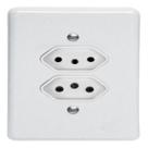 Conjunto 4x2 2 Tomadas 10a/20a 2311/15 - Pumalux Conjunto 4x2 2 Tomadas 10a/20a 2311/15 - Pumalux