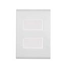 Conjunto 4x2 2x Interruptor Paralelo Branco Liz Tramontina Conjunto 4x2 2x Interruptor Paralelo Branco Liz Tramontina