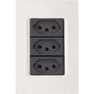 Conjunto 4x2 - 3 Tomadas 2p+t 20a 250v~ Tramontina