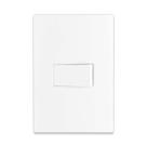 Conjunto 4x2 Branco c/ 1 Int. Simples 10A - Apoio