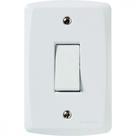 Conjunto 4x2 com 1 Interruptor Bipolar Simples 10 A 250 V Tramontina Lux2 Branco Conjunto 4x2 com 1 Interruptor Bipolar Simples 10 A 250 V Tramontina Lux2 Branco
