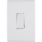 Conjunto 4x2 Com 1 Interruptor Bipolar Tramontina Liz 10 A 250 V Branco Tramontina