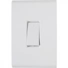 Conjunto 4x2 com 1 Interruptor Bipolar Tramontina Liz 10 A 250 V Branco