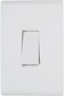 Conjunto 4x2 com 1 Interruptor Bipolar Tramontina Liz 10 A 250 V Branco