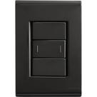 Conjunto 4x2 com 1 Interruptor Paralelo 10 A 250 V Tramontina Liz Grafite
