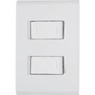 Conjunto 4x2 Com 1 Interruptor Simples 10 A 250 V E 1 Interruptor Paralelo 10 A 250 V Liz