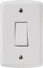Conjunto 4x2 com 1 Interruptor Simples 10 A 250 V Tramontina Lux2 Branco