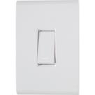 Conjunto 4x2 com 1 Interruptor Simples Liz 10a 250v Branco - Tramontina