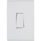 Conjunto 4x2 com 1 Interruptor Simples Liz 10a 250v Branco - Tramontina