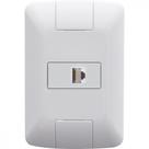Conjunto 4x2 com 1 Tomada RJ45 cat. 6 Tramontina Aria Branco