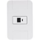 Conjunto 4x2 com 1 Tomada RJ45 cat. 6 Tramontina Tablet Branco