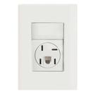 Conjunto 4x2 Com 1 Tomada Telefone 4p E Rj11 Tramontina Giz Branco Tramontina