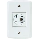Conjunto 4x2 Com 1 Tomada Telefone 4p E Rj11 Tramontina Lux2 Branco Tramontina