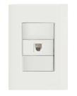 Conjunto 4x2 com 1 Tomada Telefone RJ11 Tramontina Giz Branco