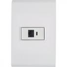 Conjunto 4x2 com 1 Tomada Telefone RJ11 Tramontina Liz Conjunto 4x2 com 1 Tomada Telefone RJ11 Tramontina Liz