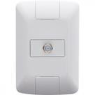 Conjunto 4x2 com 1 Tomada TV/SAT Coaxial Tramontina Branco