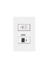 Conjunto 4x2 Modulo RJ45 CAT 6 + RJ11 Liz Tramontina Branco