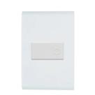 Conjunto 4x2 Pulsador Minuteria Branco Liz Tramontina