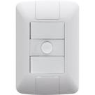 Conjunto 4x2 Variador Dimmer Ventilador Bivolt Tramontina Aria