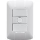 Conjunto 4x2 Variador Ventilador Bivolt Tramontina Branco