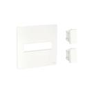 Conjunto 4x4 2x Interruptor Paralelo Orion Schneider Branco