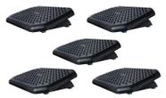 Conjunto 5 Apoios Ergonômicos Para os Pés - Suporta Até 100 Kg - Preto 850 ACRINIL