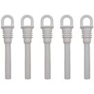 Conjunto 5 Bicos de Silicone Originais P/ Refresqueira Bras