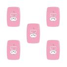 Conjunto 5 Interruptores Simples com Tomada 2P+T 20A Placa 4x2 Rosa Pluzie Conjunto 5 Interruptores Simples com Tomada 2P+T 20A Placa 4x2 Rosa Pluzie