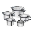 Conjunto 5 panelas zwilling simplify redondas em aço inox 668700050