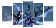 Conjunto 5 Quadros Anime Sword Art Online Asuna Yuuki"