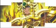Conjunto 5 Quadros Cavaleiros Do Zodiacos Aioria De La"