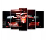 Conjunto 5 Quadros Fórmula 1"