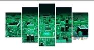 Conjunto 5 Quadros Informática Engenharia Eletrônica"