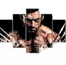 Conjunto 5 Quadros Wolverine" Conjunto 5 Quadros Wolverine"