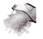 Conjunto 500 Elásticos para Cabelo Transparentes