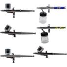 Conjunto 6 aerografos com acessorios
