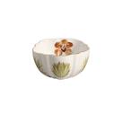 Conjunto 6 Bowls Com Filete Ouro Folhas Scalla