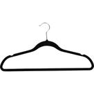 Conjunto 6 Cabides Aveludado Preto