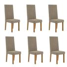 Conjunto 6 Cadeiras para Sala de Jantar Laura