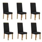 Conjunto 6 Cadeiras para Sala de Jantar Nice Espaldar Conjunto 6 Cadeiras para Sala de Jantar Nice Espaldar